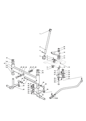 estate-senator-14 tractors part diagram