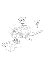 estate-senator-14 tractors part diagram