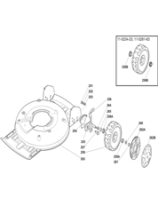 multi-clip-50-euro stiga-petrol-lawnmowers part diagram