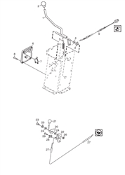 park-compact-16 stiga-front-deck-riders part diagram