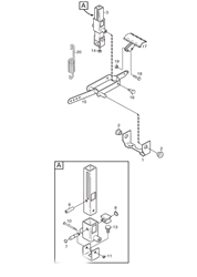 park-compact-16 stiga-front-deck-riders part diagram