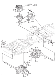 park-pr020 stiga-front-deck-riders part diagram