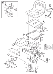 park-pr020 stiga-front-deck-riders part diagram