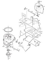 park-prestige stiga-front-deck-riders part diagram