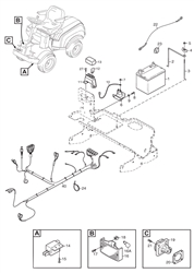 park-prestige stiga-front-deck-riders part diagram