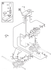 park-pro16 stiga-front-deck-riders part diagram