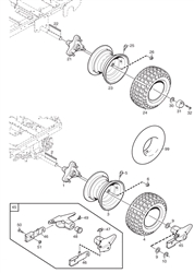 park-pro16 stiga-front-deck-riders part diagram