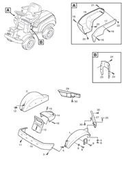 park-ranger stiga-front-deck-riders part diagram