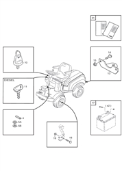 park-ranger stiga-front-deck-riders part diagram