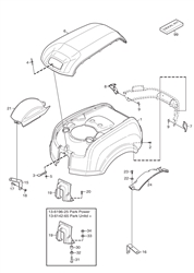 park-ranger stiga-front-deck-riders part diagram