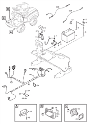 park-ranger stiga-front-deck-riders part diagram