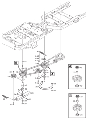 park-residence stiga-front-deck-riders part diagram