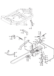 park-royal stiga-front-deck-riders part diagram
