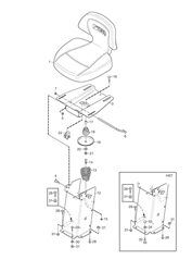 ready-85 stiga-front-deck-riders part diagram