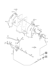 ready-85 stiga-front-deck-riders part diagram