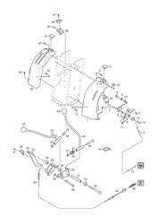 ready-85 stiga-front-deck-riders part diagram