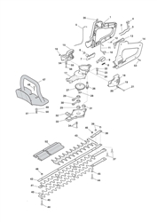 sh160 stiga-hedge-trimmers part diagram