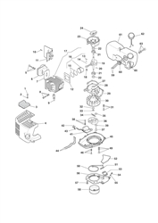 sh160 stiga-hedge-trimmers part diagram