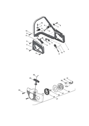 sp370 chainsaws part diagram