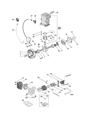 sp370 chainsaws part diagram