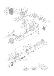 sp420 chainsaws part diagram