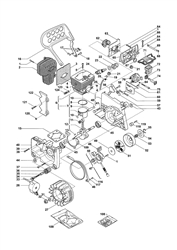 sp510 chainsaws part diagram