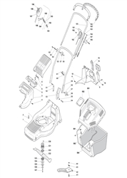 turbo-45s-1 stiga-petrol-lawnmowers part diagram