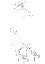 turbo-45s-1 stiga-petrol-lawnmowers part diagram