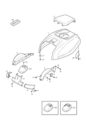 villa-14-hst stiga-front-deck-riders part diagram