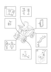 villa-14-hst stiga-front-deck-riders part diagram