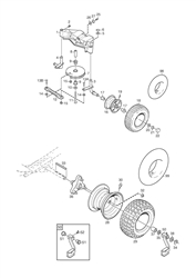 villa-14-hst stiga-front-deck-riders part diagram