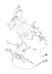 villa-14-hst stiga-front-deck-riders part diagram