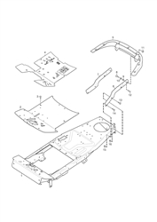 villa-14-hst stiga-front-deck-riders part diagram