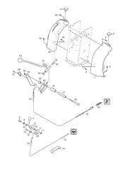 villa-14-hst stiga-front-deck-riders part diagram