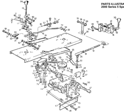 1992-series-2000-westwood tractors-pre-year part diagram