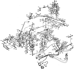 1992-series-2000-westwood tractors-pre-year part diagram