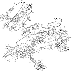 1992-series-2000-westwood tractors-pre-year part diagram