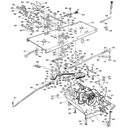 1995-t--1000 tractors-pre-year part diagram