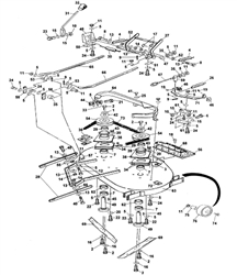 1995-t--1000 tractors-pre-year part diagram