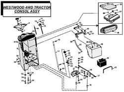 t-series-4wd-bs four-4wd-wheel-drive part diagram