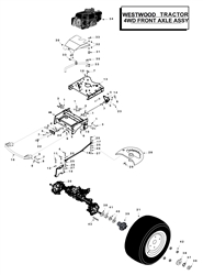 t-series-4wd-bs four-4wd-wheel-drive part diagram