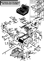 t-series-4wd-bs four-4wd-wheel-drive part diagram