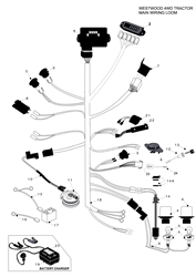 t-series-4wd-kawasaki four-4wd-wheel-drive part diagram