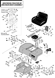 t-series-4wd-kawasaki four-4wd-wheel-drive part diagram