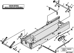 v2050-tractor-2004-2006 v-series-lawn-tractors part diagram