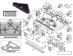 v2050-tractor-2004-2006 v-series-lawn-tractors part diagram