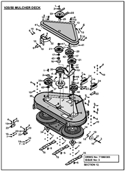 v2050-tractor-2004-2006 v-series-lawn-tractors part diagram
