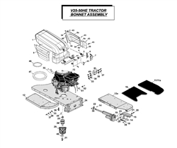v25-50he-2011-tractor v-series-lawn-tractors part diagram